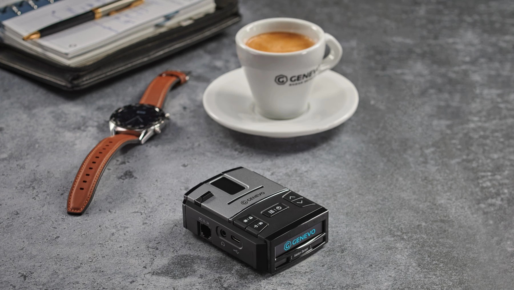 Genevo max radarový detektor ukázka velikosti evtech_cz